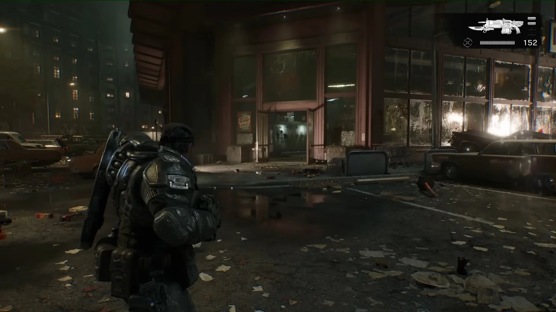 геймплей Gears of War: E-Day с включёнными RT-эффектами