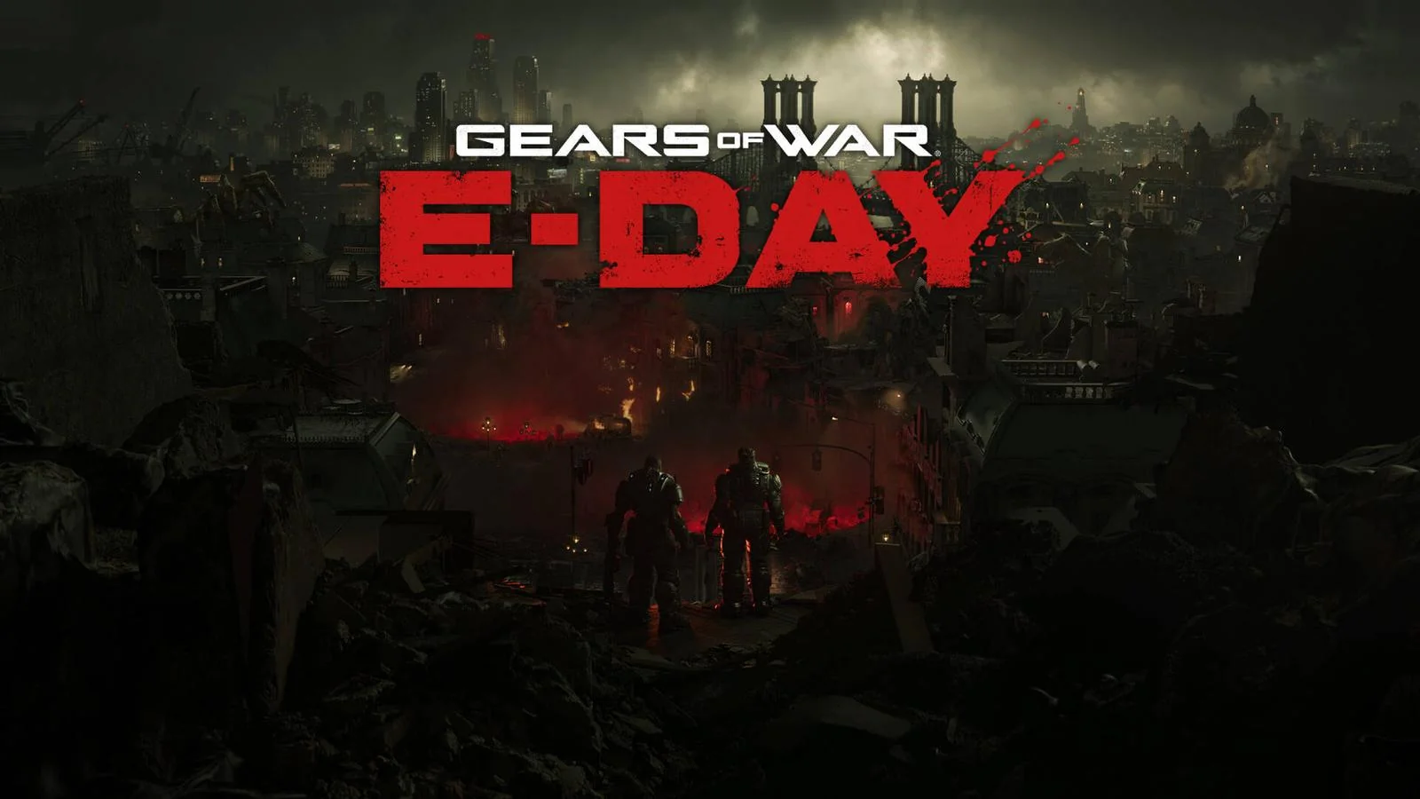 ключевой арт Gears of War: E-Day с датой релиза