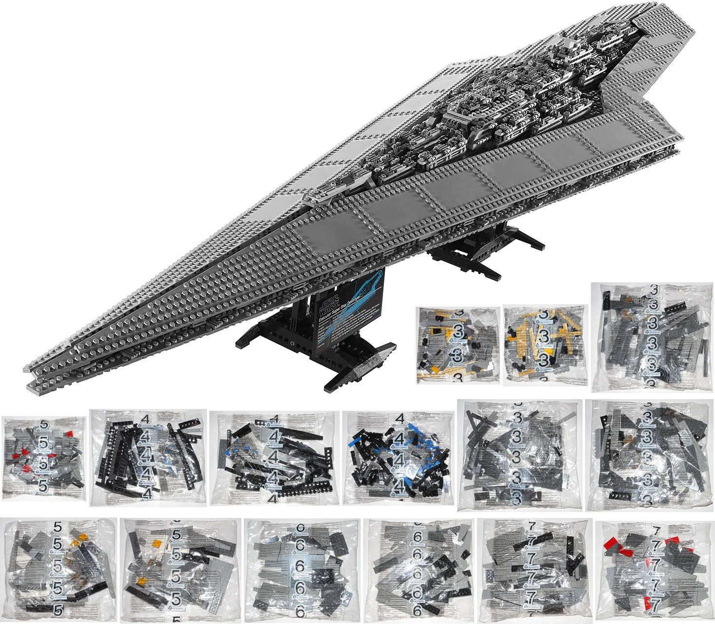 мостик и минифигурки набора LEGO Executor Super Star Destroyer
