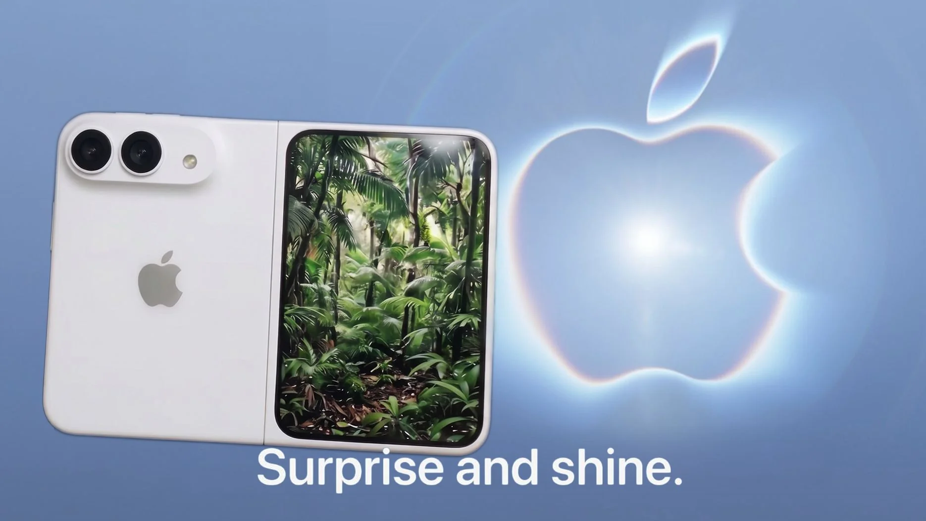 логотип презентации Apple Surprise and shine