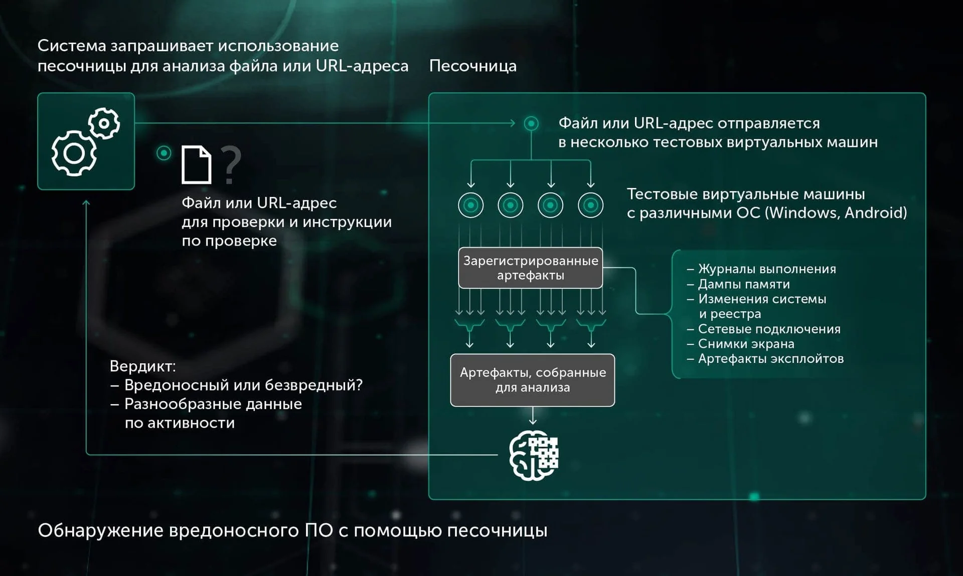 схема изолированной тестовой среды песочницы с уязвимостью