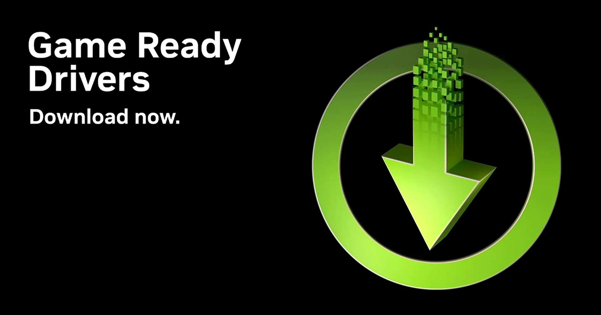 Логотип Nvidia GeForce Game Ready Driver