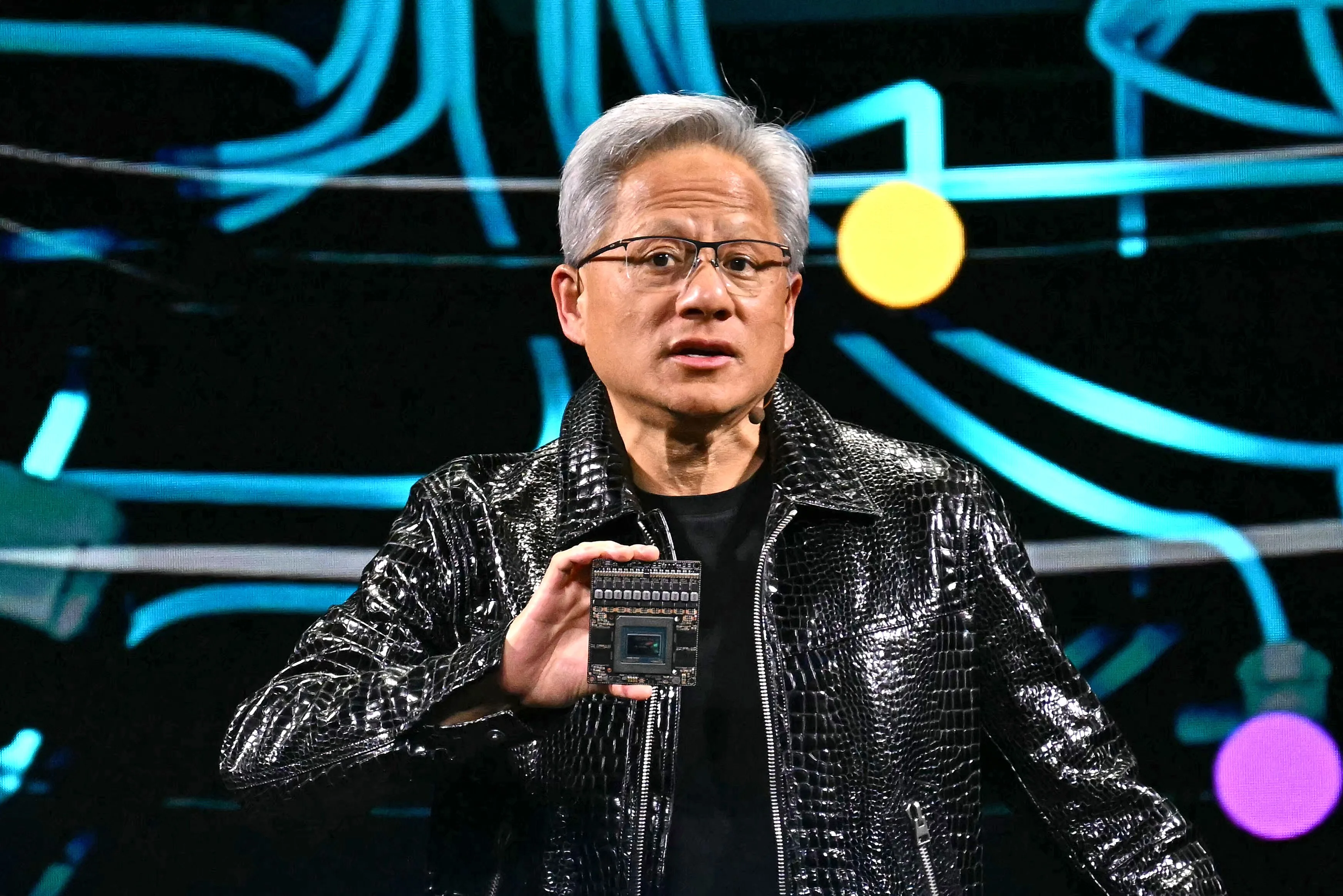 Дженсен Хуанг на конференции Nvidia