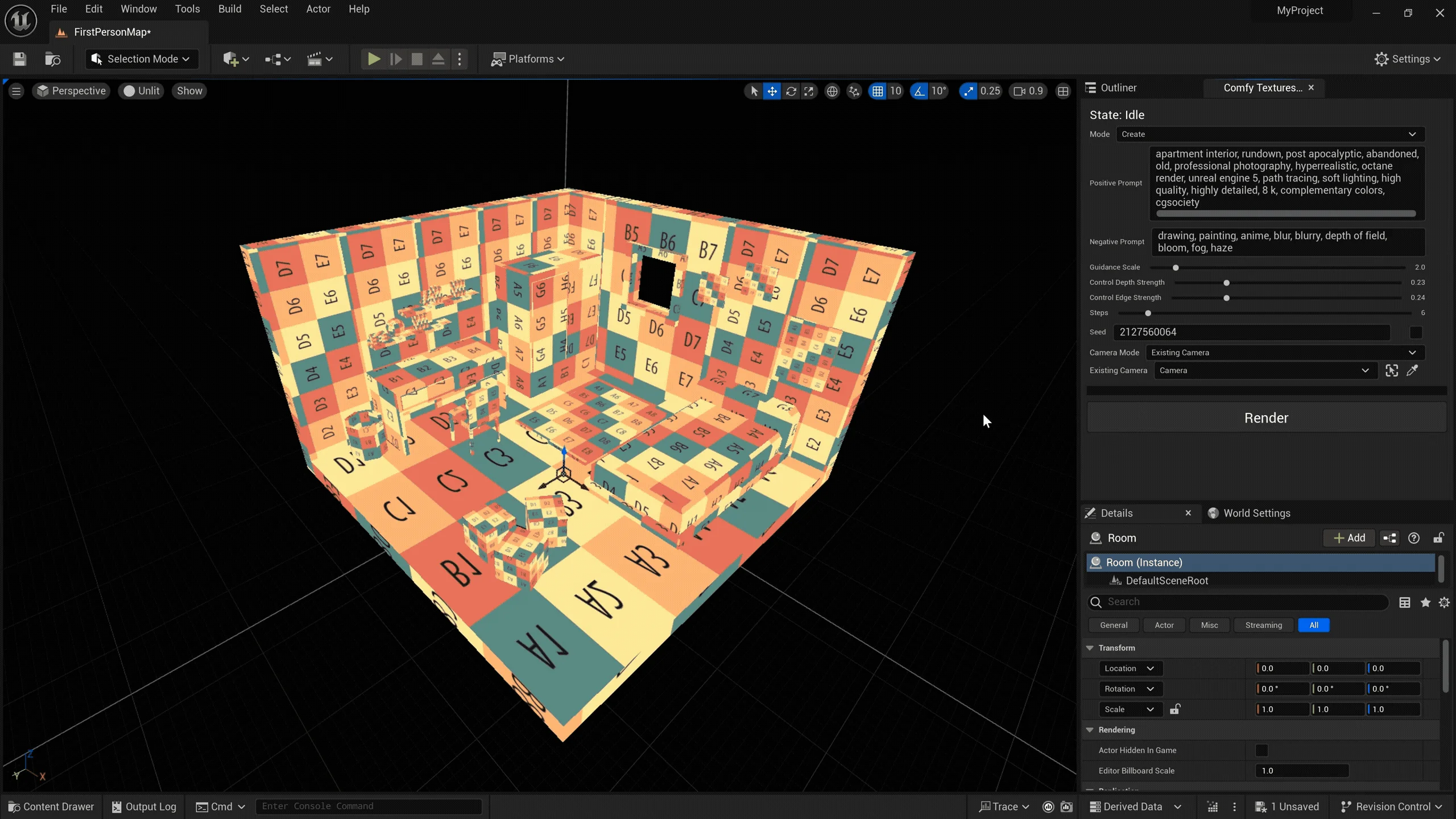 панель AI Assisted Editor с инструментами Generative Fill и Generative Expand
