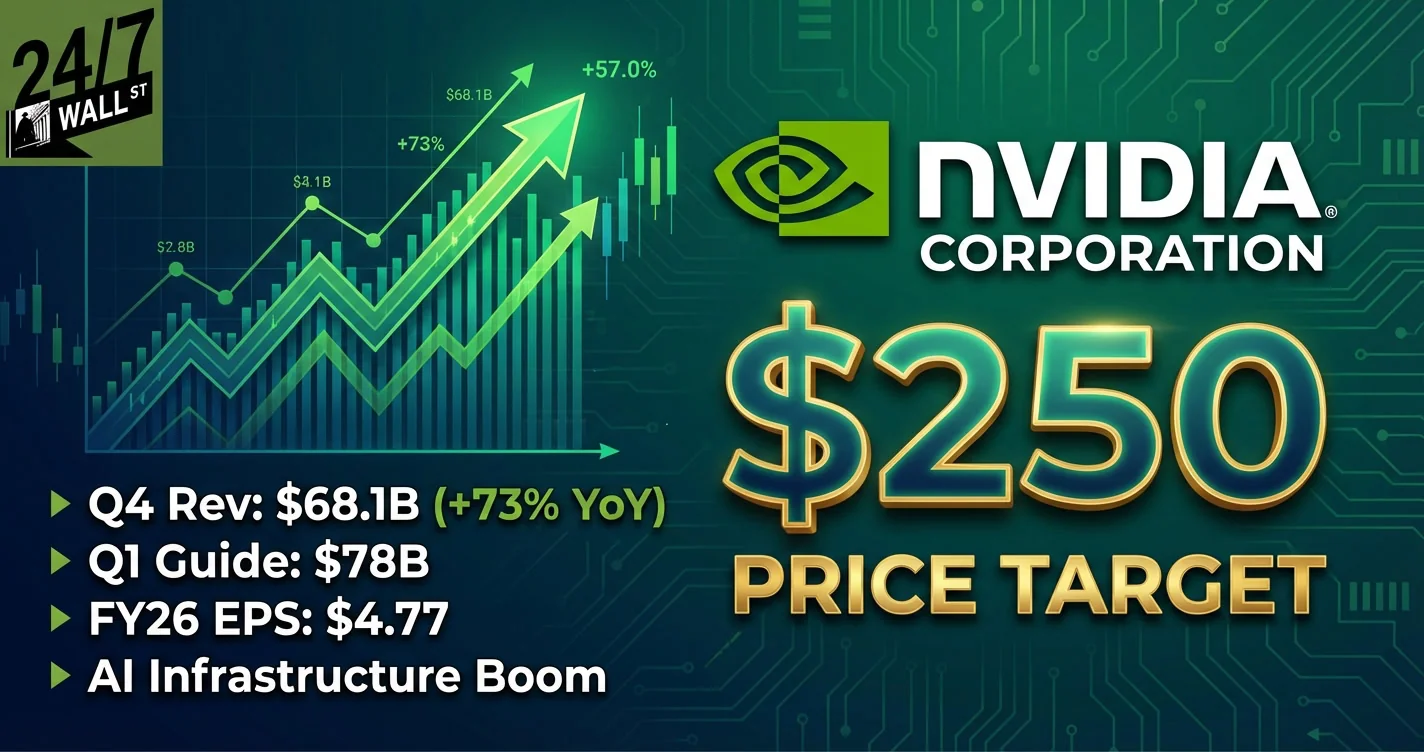 логотип Nvidia на фоне финансового отчёта Q2 FY2027