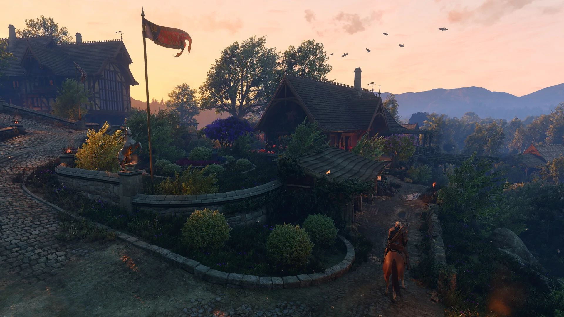 Арт The Witcher 3: Wild Hunt — Remastered с Геральтом