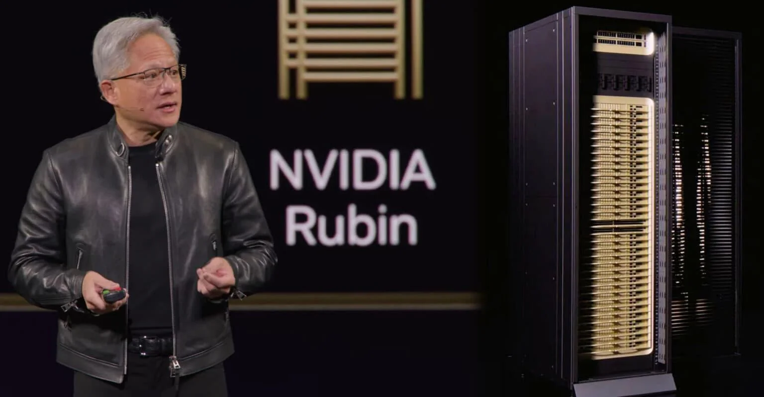 серверная стойка Nvidia Vera Rubin