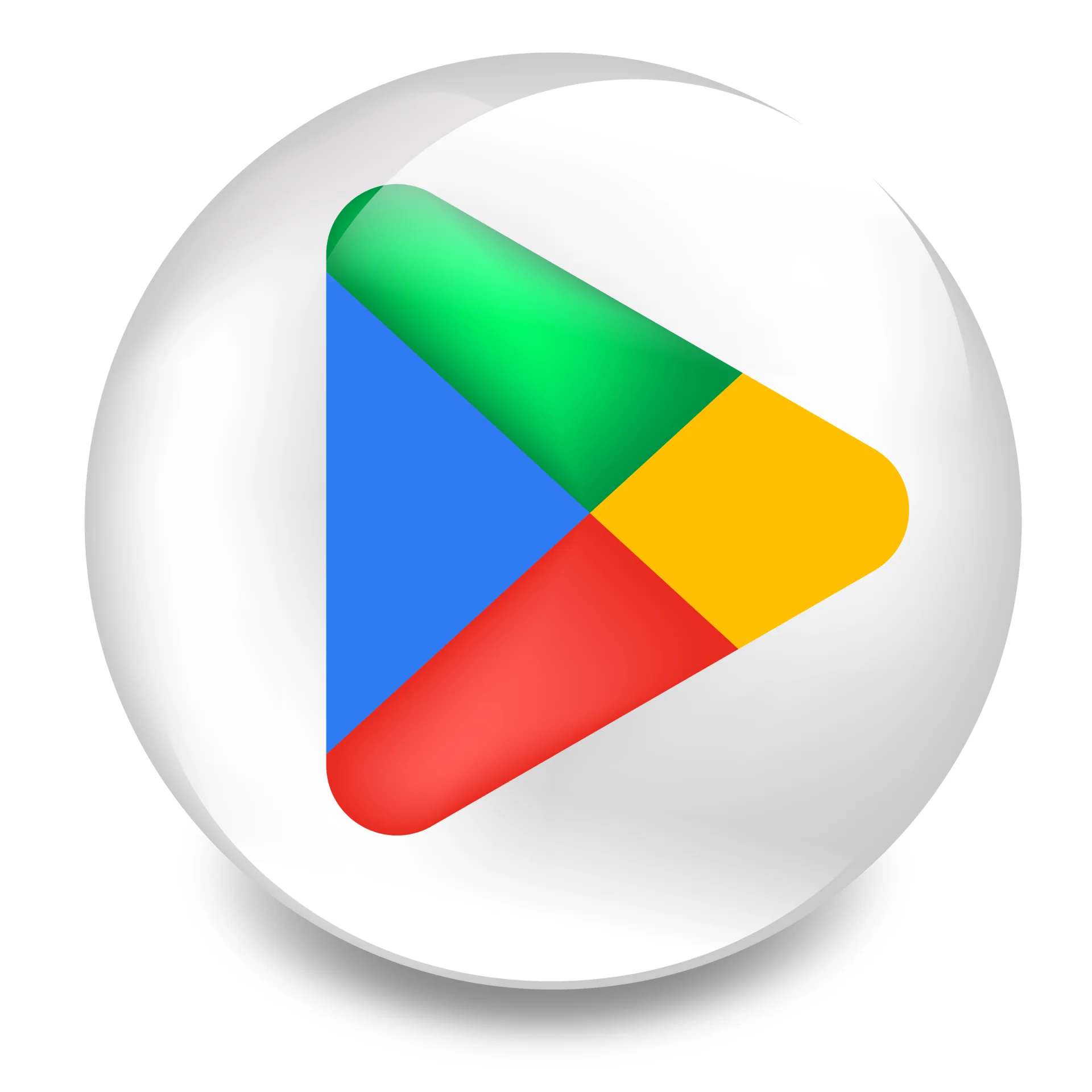 логотип Google Play и значок оперативной памяти