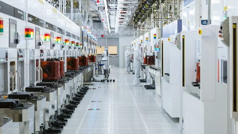 производственная линия Micron Technology