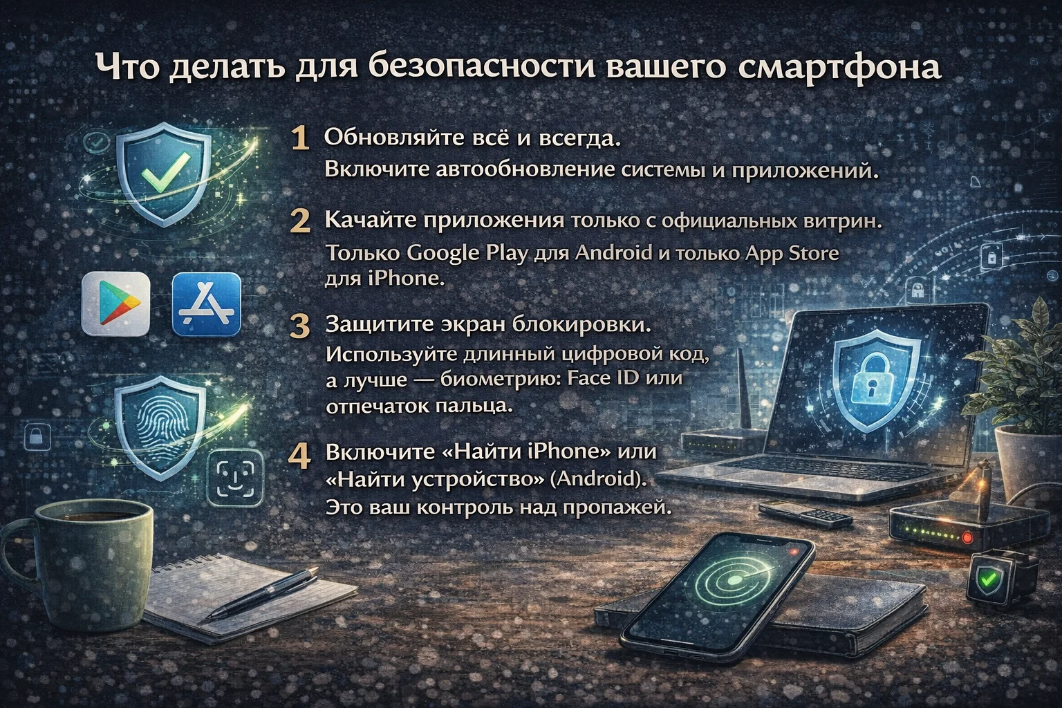 настройки безопасности смартфона для защиты ребёнка от спама