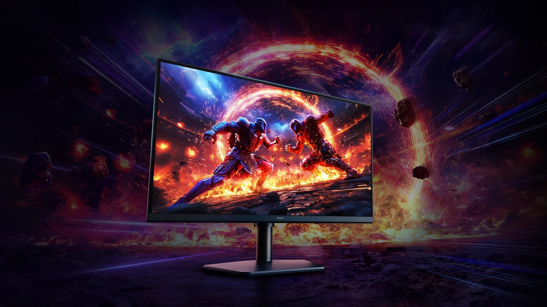 Монитор Samsung Odyssey G6 на выставке Gamescom 2026