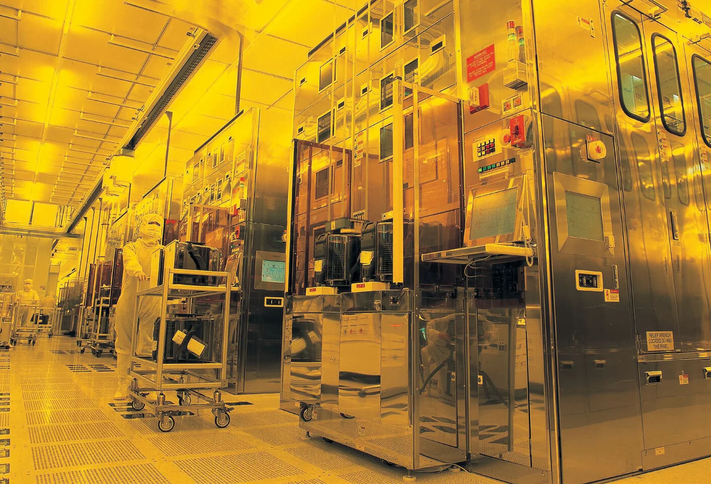 чиповый завод TSMC с оборудованием для 2-нм техпроцесса
