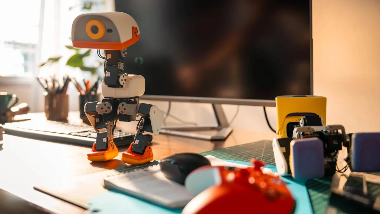 Робот Microduck от Pollen Robotics