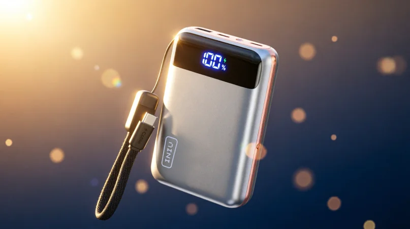 Защищённый пауэрбанк INIU Outdoor Rugged 20000 mAh в силиконовом корпусе