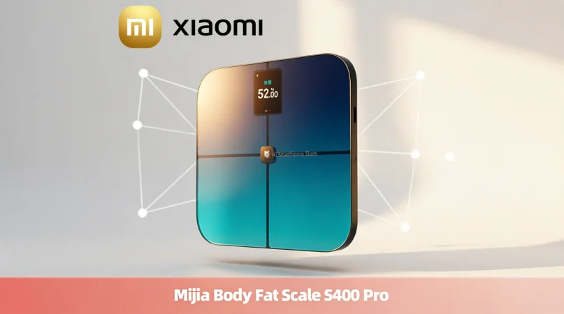 Xiaomi Mijia Body Fat Scale 4 Pro на белом фоне