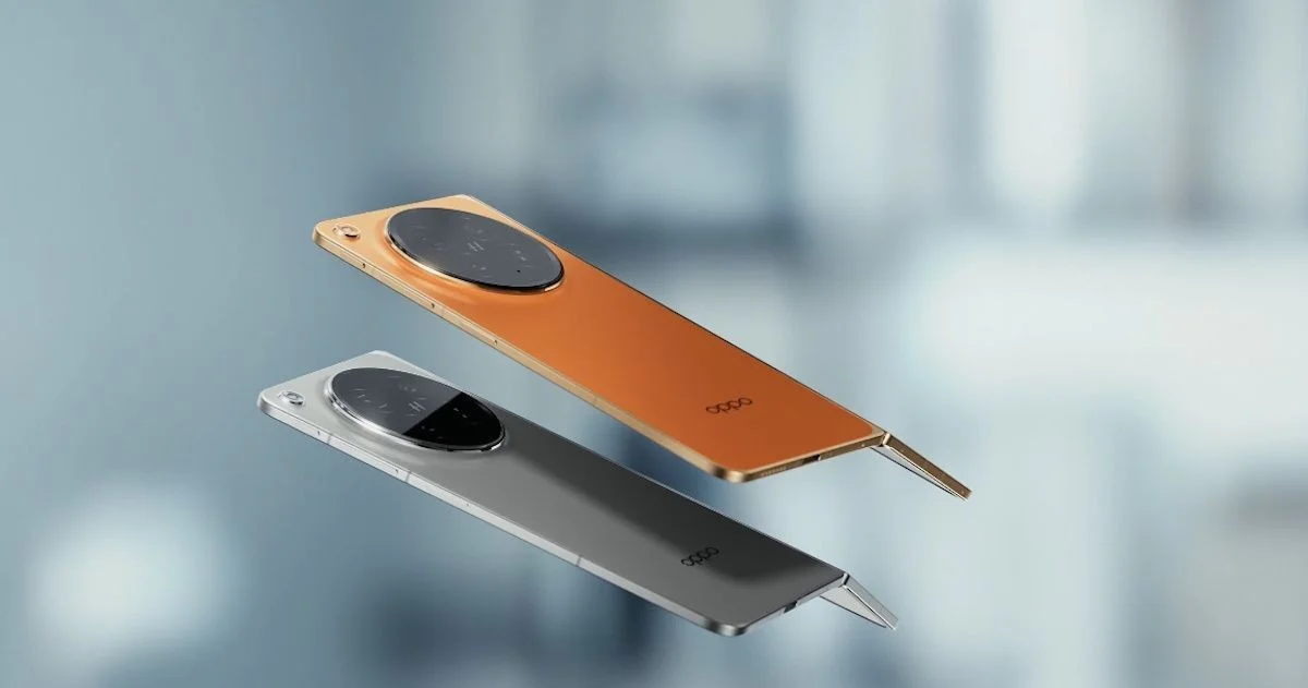 OPPO Find N7 — складной смартфон с широким внутренним экраном